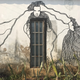 Artist Dahong’s painting on the exterior of an original house in Niuhu Art Village.